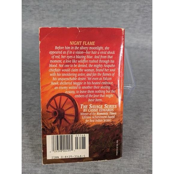 🍭 3/$10 Cassie Edwards: Savage Embers- Savage Series Book #10 (Paperback) - Picture 3 of 4